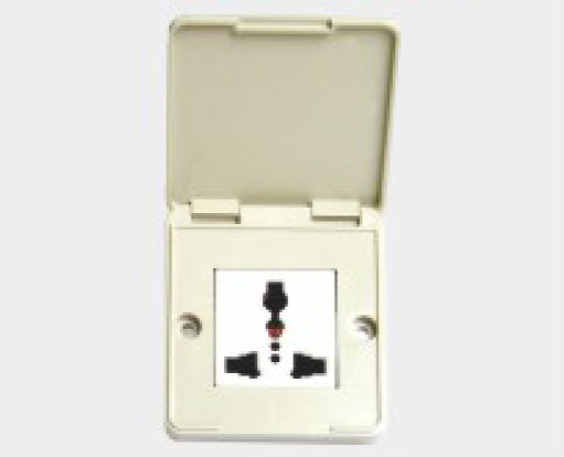 YL-2201防水(shui)插座三孔-實驗(yan)室配件